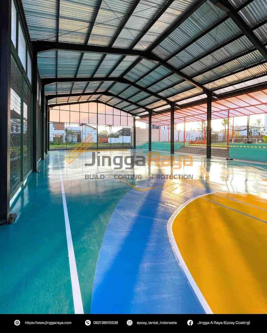 Epoxy Lantai Kawasan Industri Cikupa Mas – Lantai Tahan Banting Buat Operasional Nonstop!