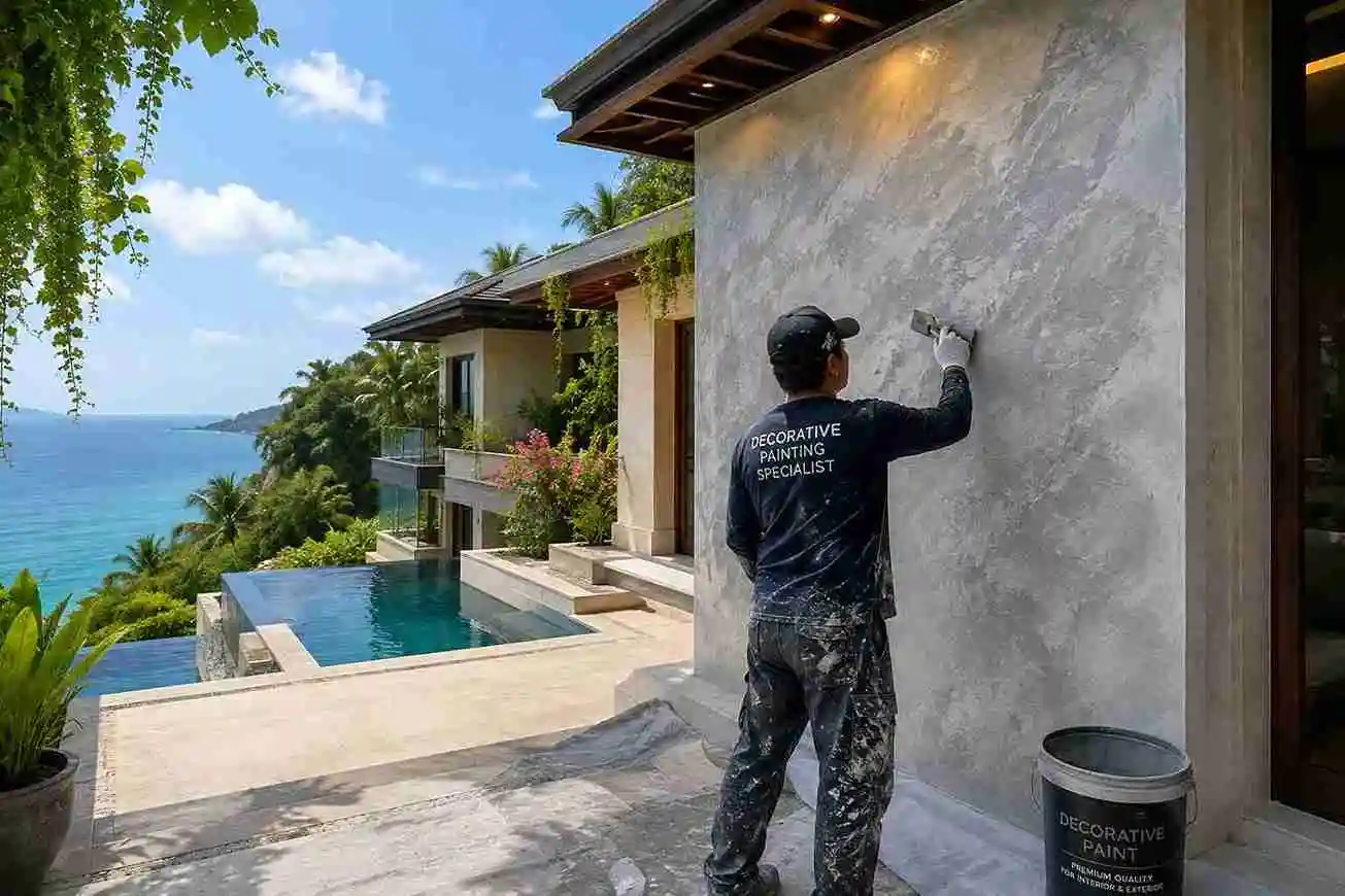 Decorative Painting Villa: Solusi Interior Makin Berkarakter!